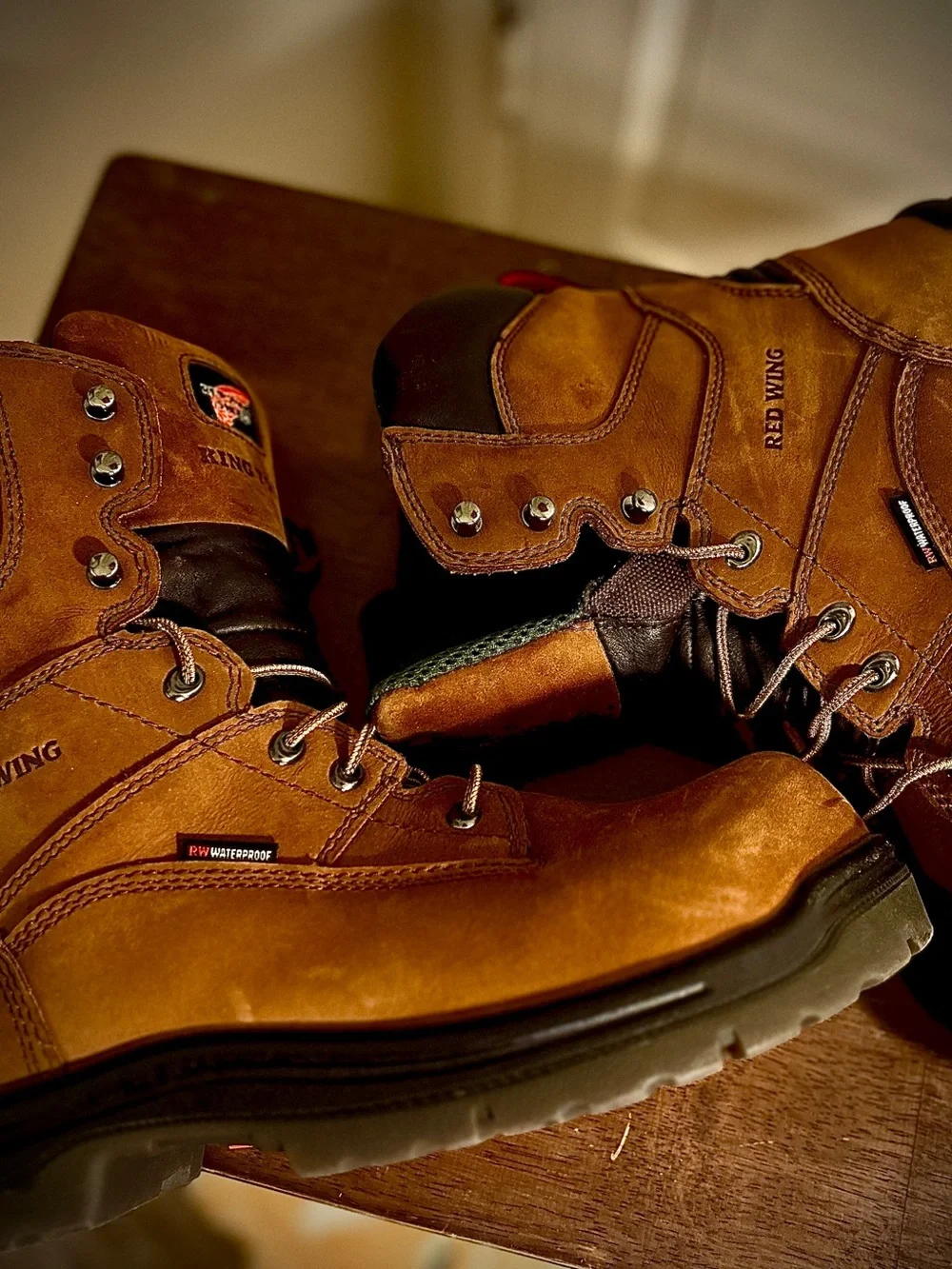 Red Wing Wrk Boots M:12!Water-P/insul(Composite/Non-Metallic Safety Toe-perfect